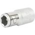 Socket Adaptor Coupler 1/4'f Sq X 1/4'f Hex Bulk